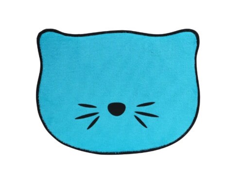 Personalized Cat Shaped Pet Placemat