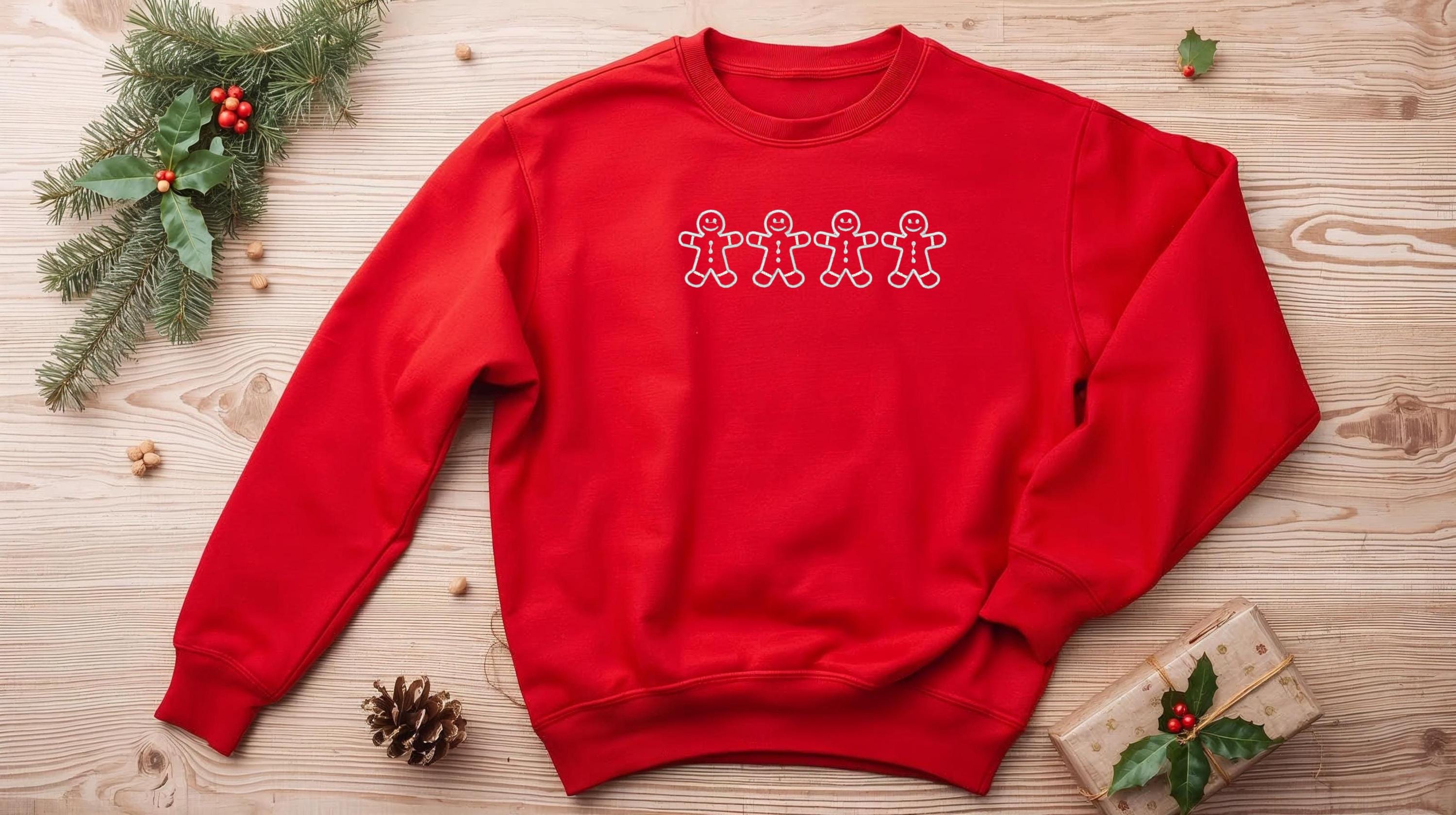 Gingerbread Crewneck Sweatshirts