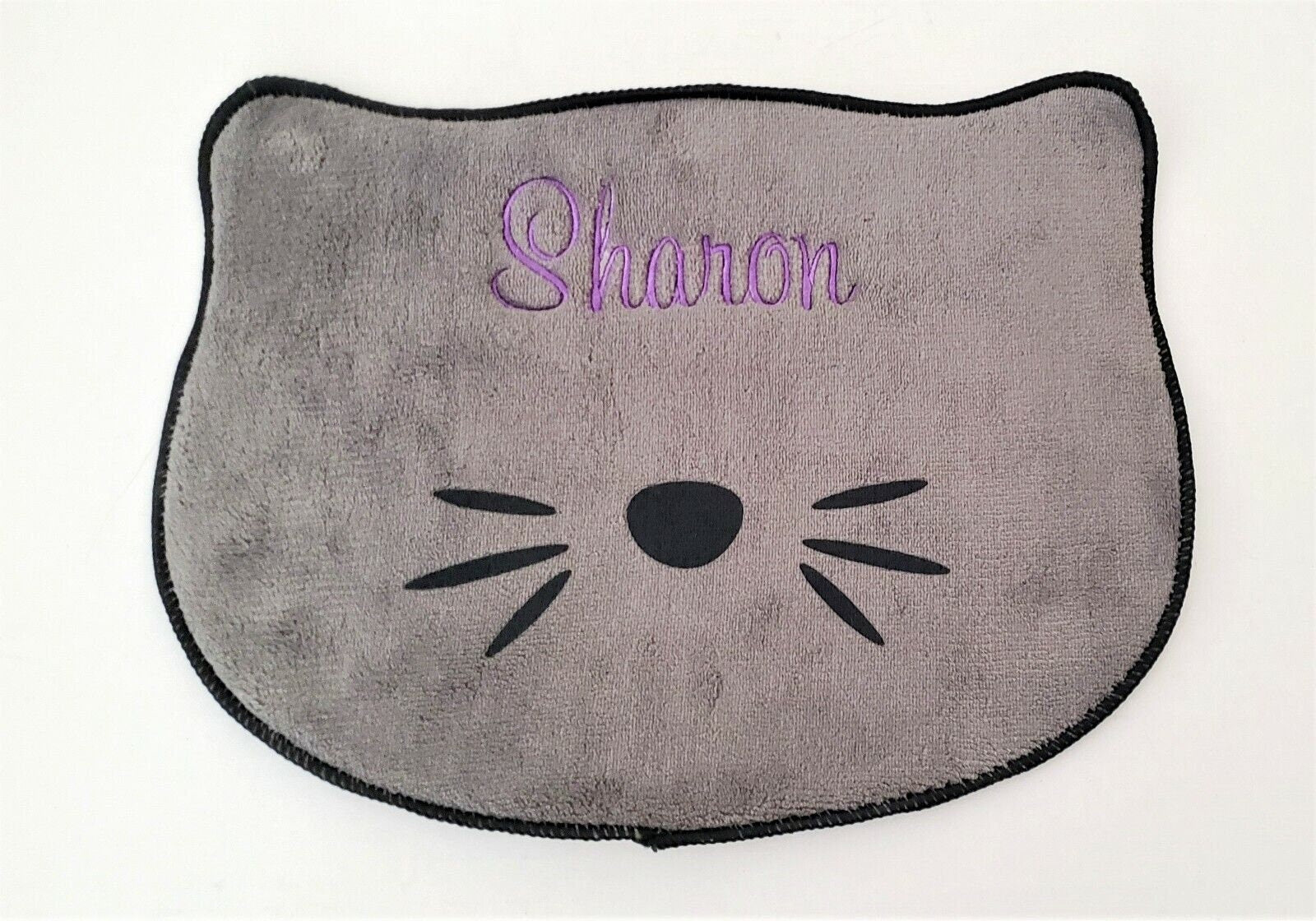 Personalized Cat Shaped Pet Placemat