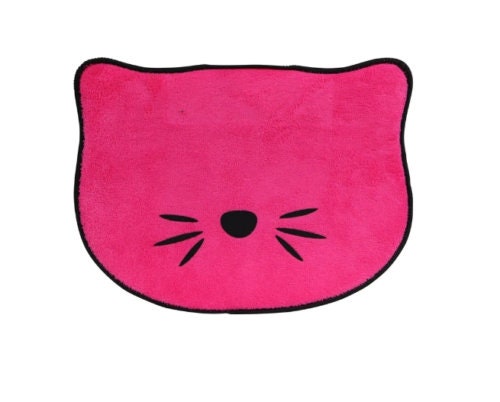 Personalized Cat Shaped Pet Placemat