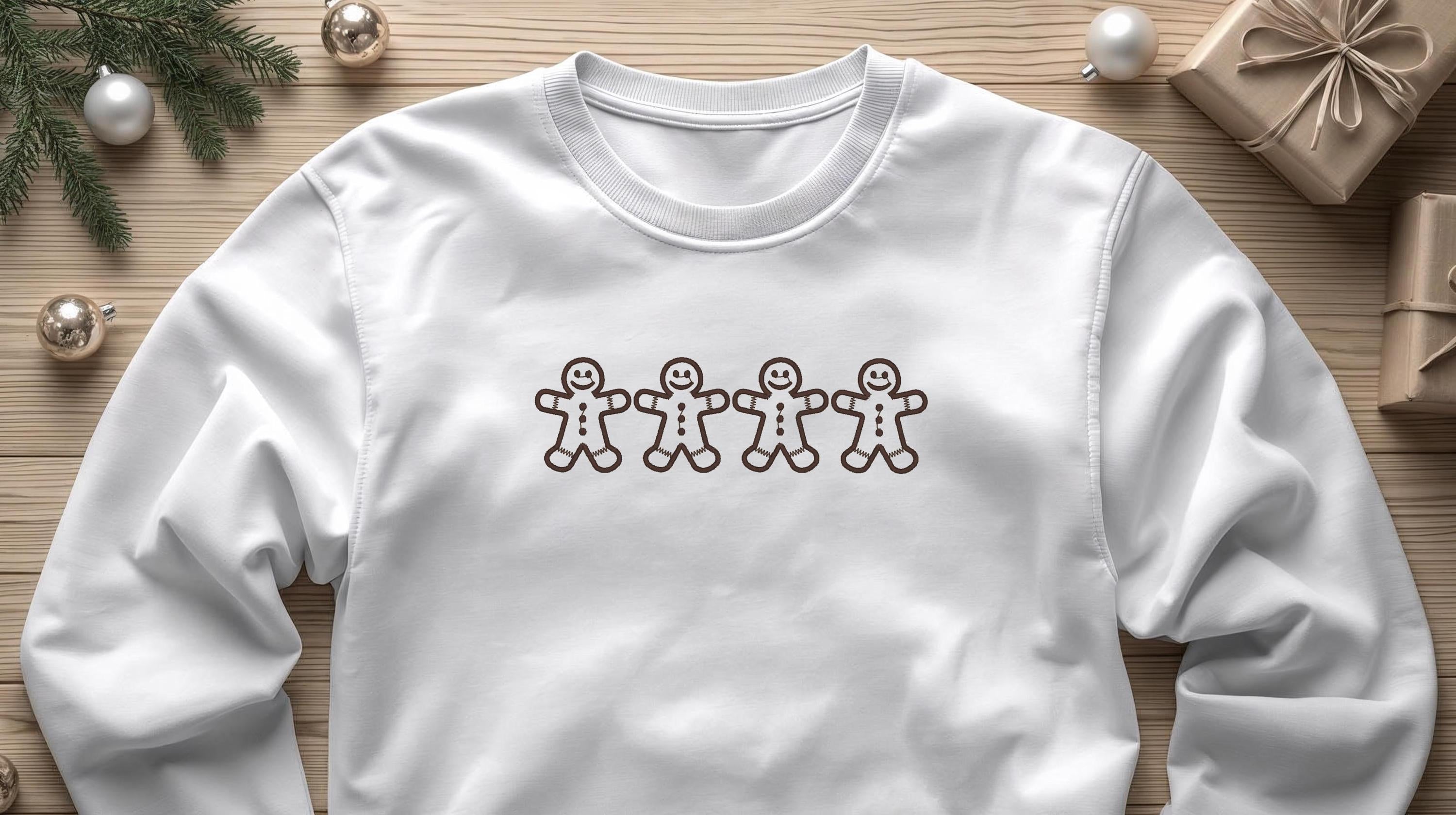 Gingerbread Crewneck Sweatshirts
